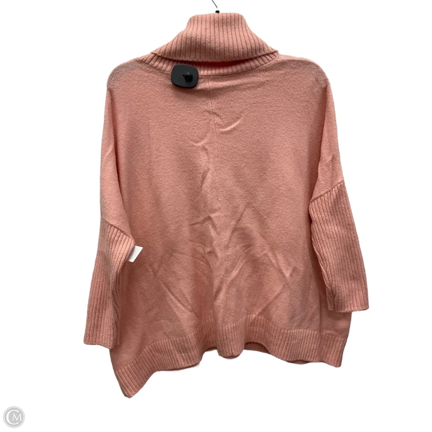 Sweater Short Sleeve By Loft In Pink, Size: S