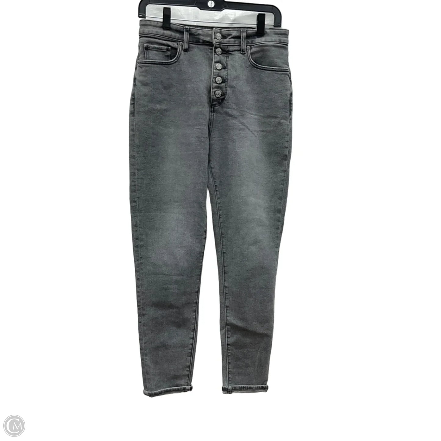 Jeans Skinny By Loft In Grey, Size: 6