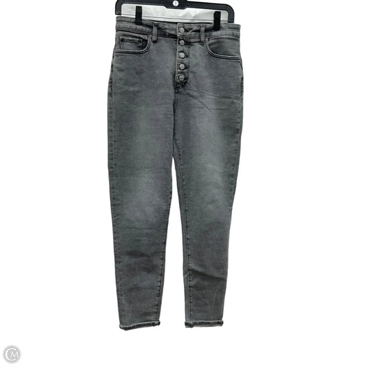 Jeans Skinny By Loft In Grey, Size: 6