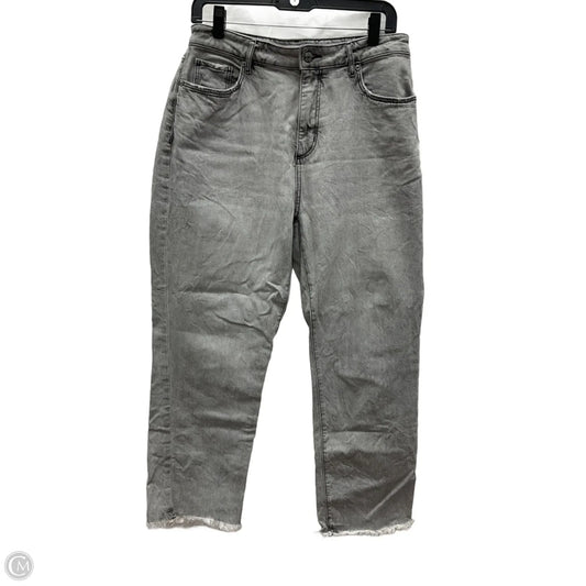 Jeans Straight By Loft In Grey, Size: 6