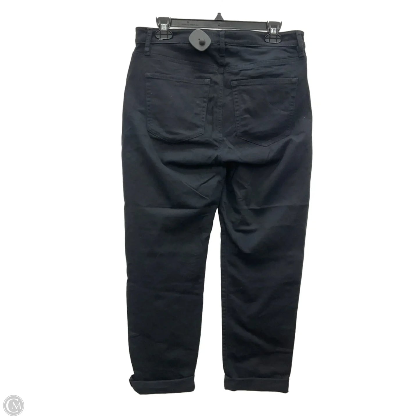 Jeans Straight By Loft In Black, Size: 6