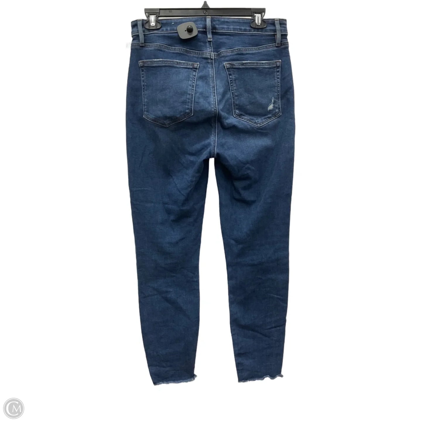 Jeans Skinny By Loft In Blue Denim, Size: 6