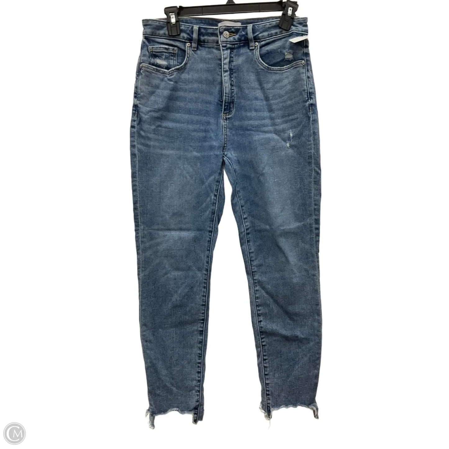 Jeans Skinny By Loft In Blue Denim, Size: 6