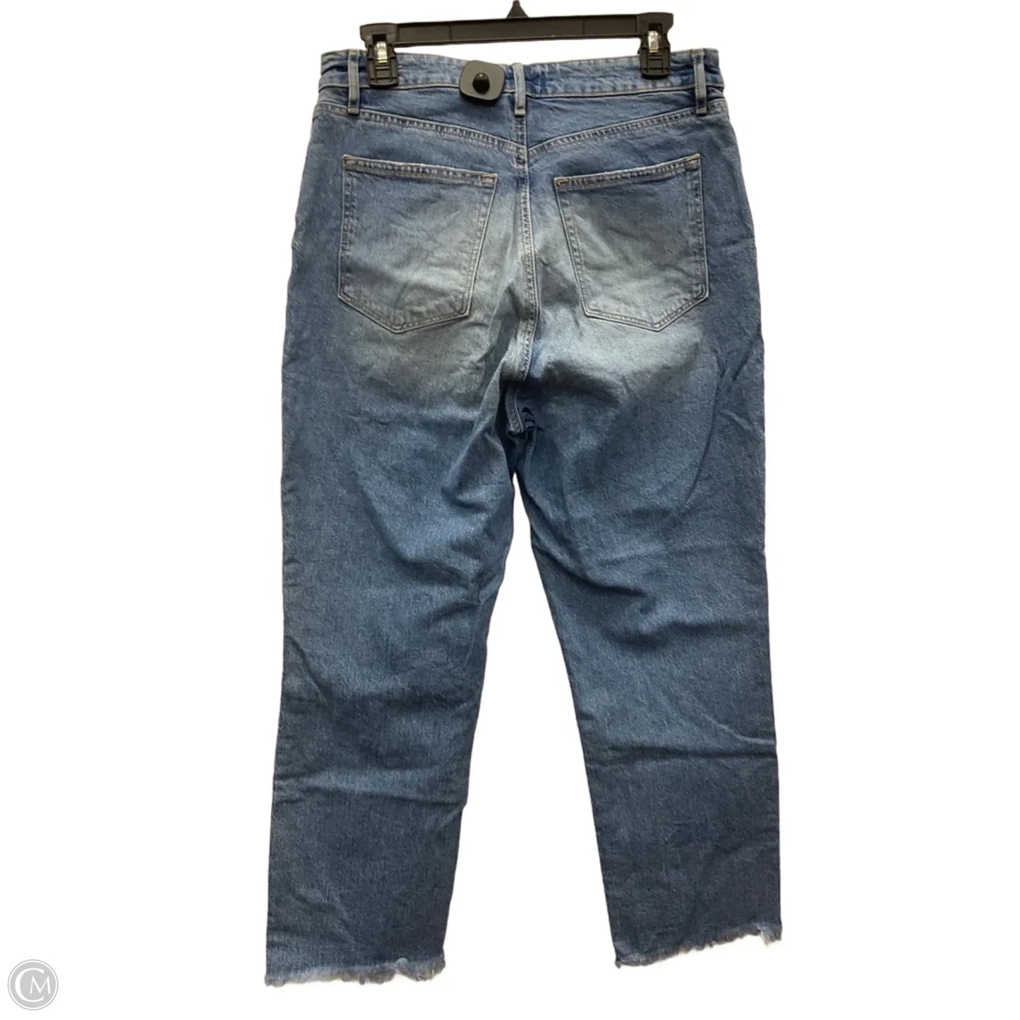 Jeans Straight By Loft In Blue Denim, Size: 6