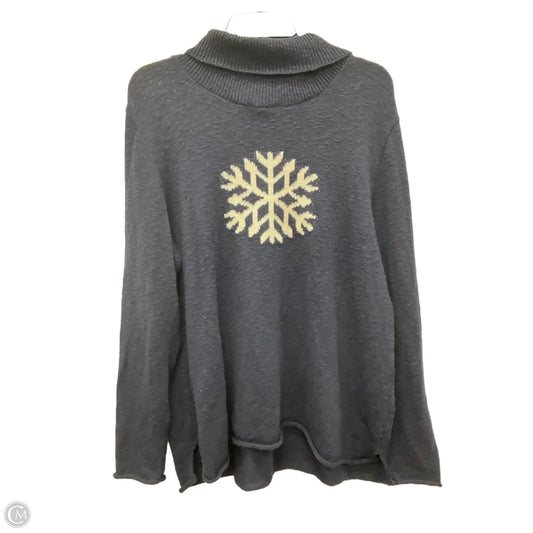 Sweater By Cotton Country In Navy, Size: Xl