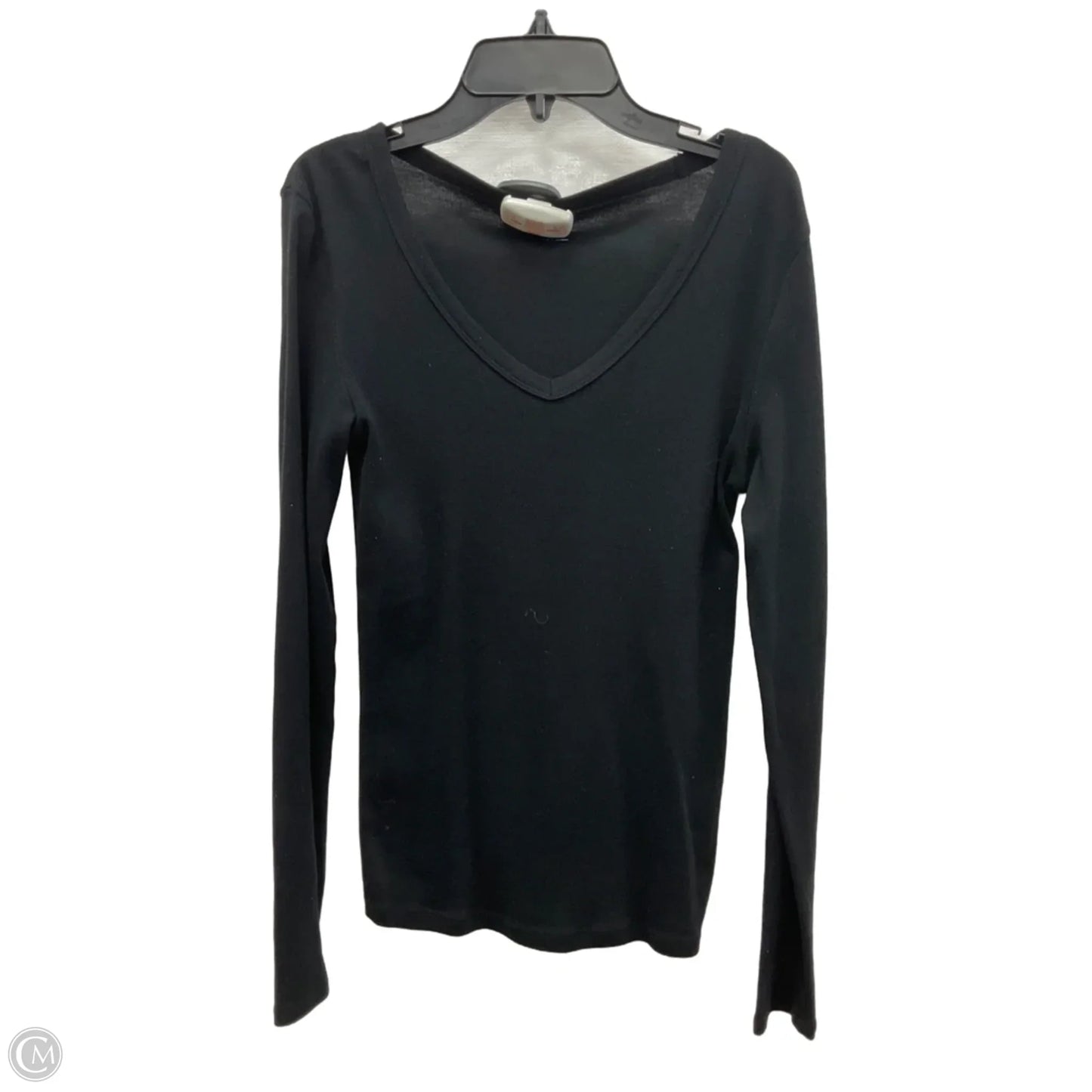 Top Long Sleeve By Gap In Black, Size: S