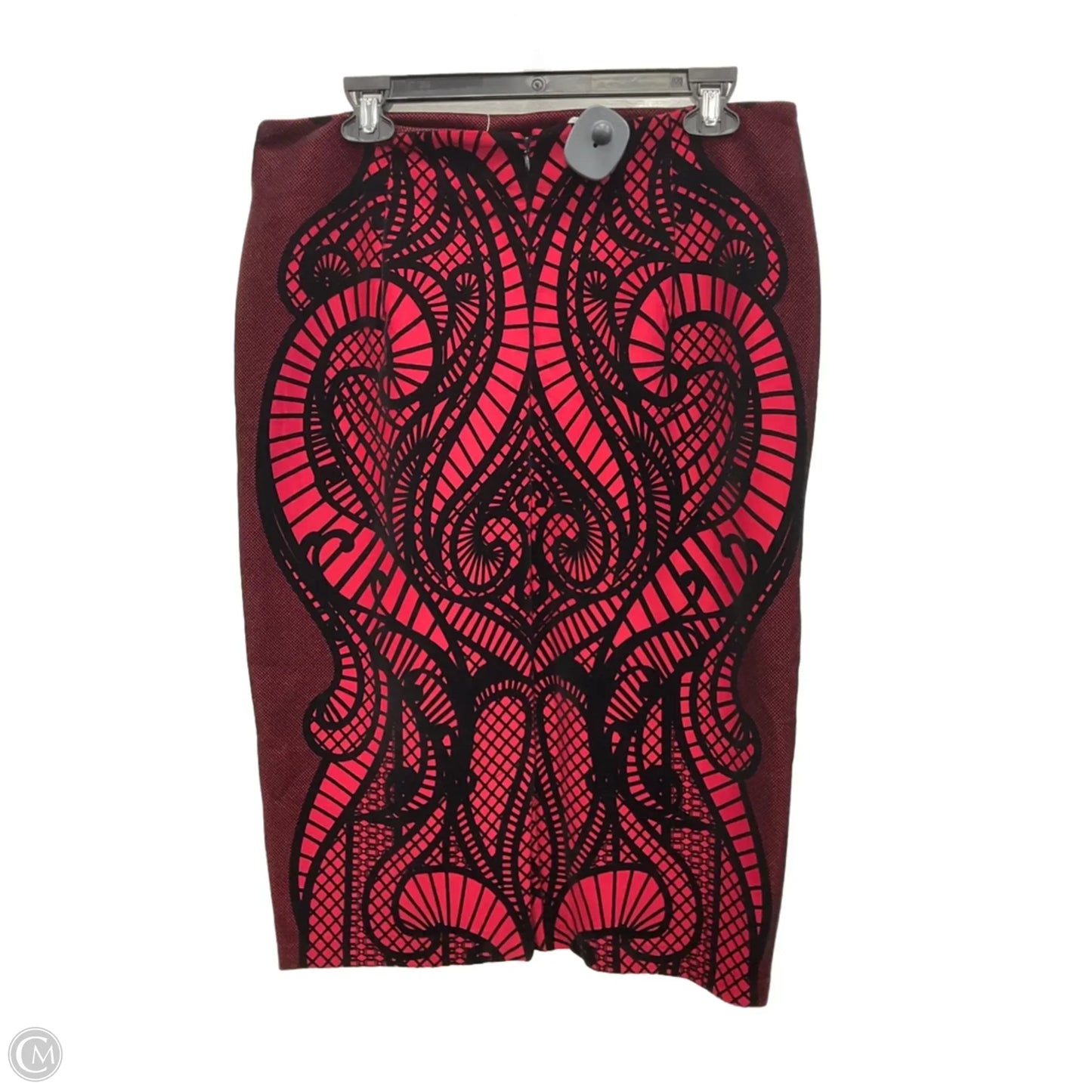 Skirt Midi By Eci In Red, Size: L