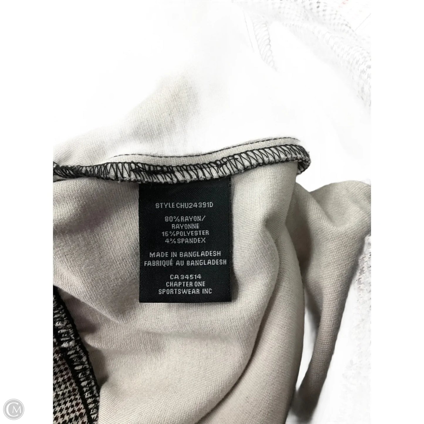 Pants Other By Jules & Leopold In Plaid Pattern, Size: M