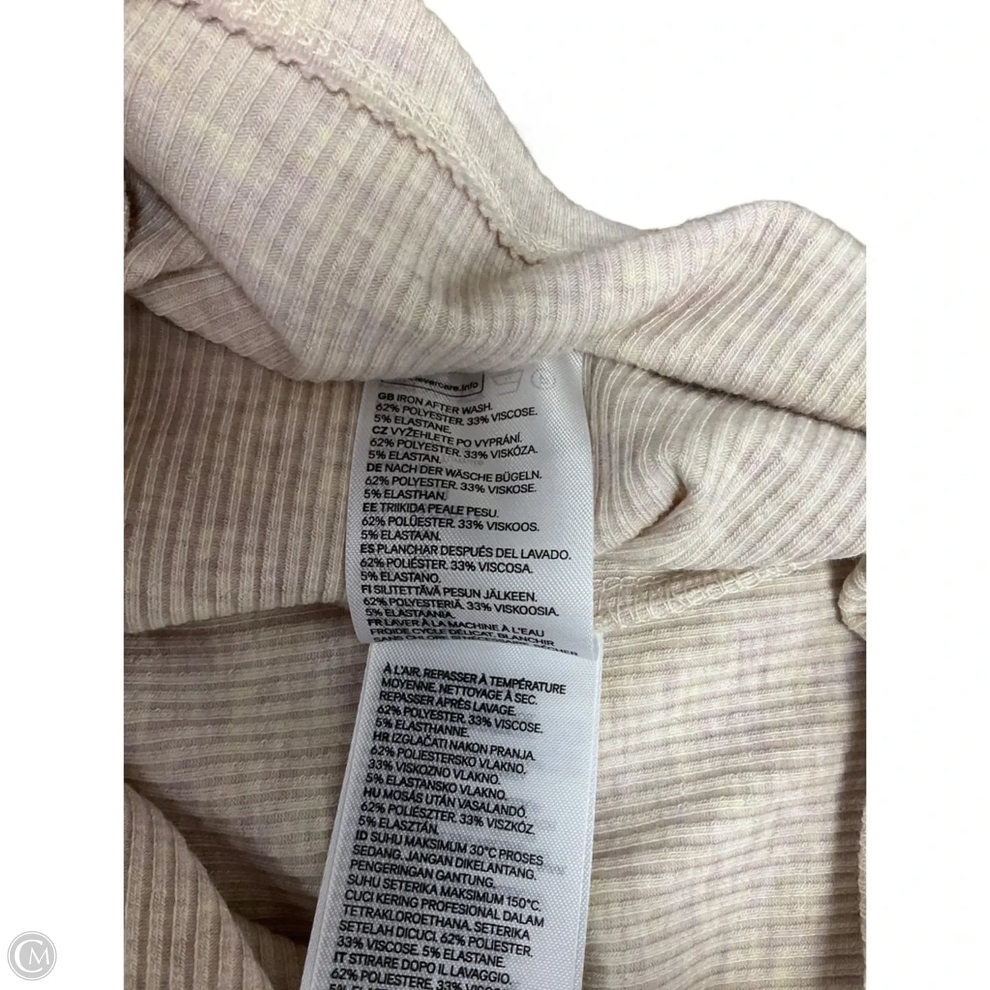 Dress Party Long By H&m In Beige, Size: Xs