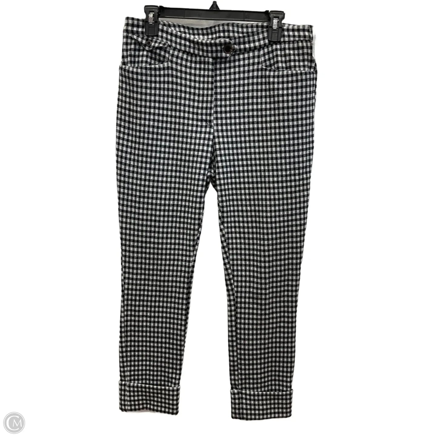 Pants Dress By Anthropologie In Checkered Pattern, Size: 8