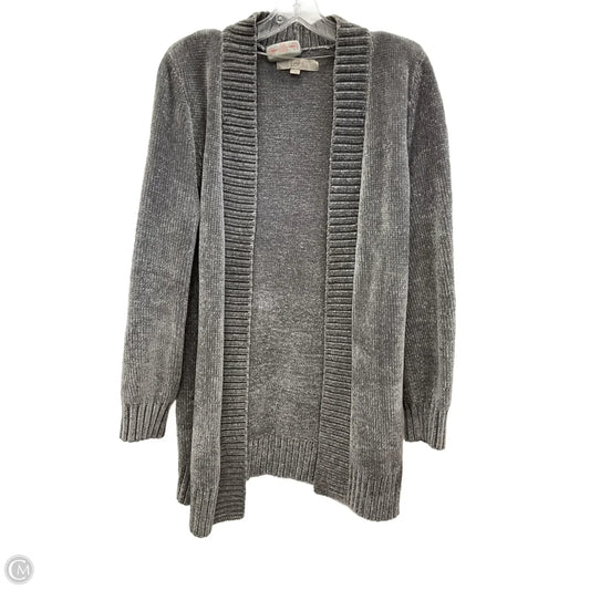 Cardigan By Loft In Grey, Size: L