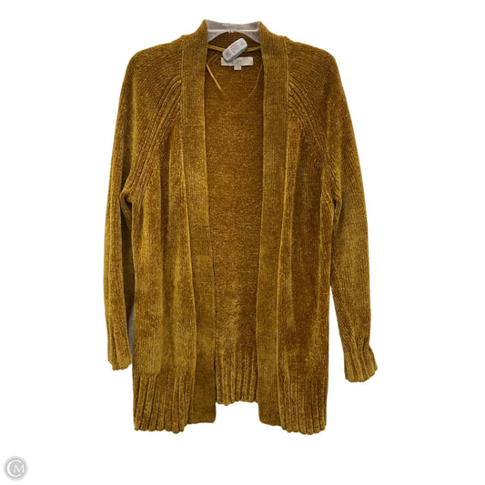 Cardigan By Loft In Yellow, Size: L