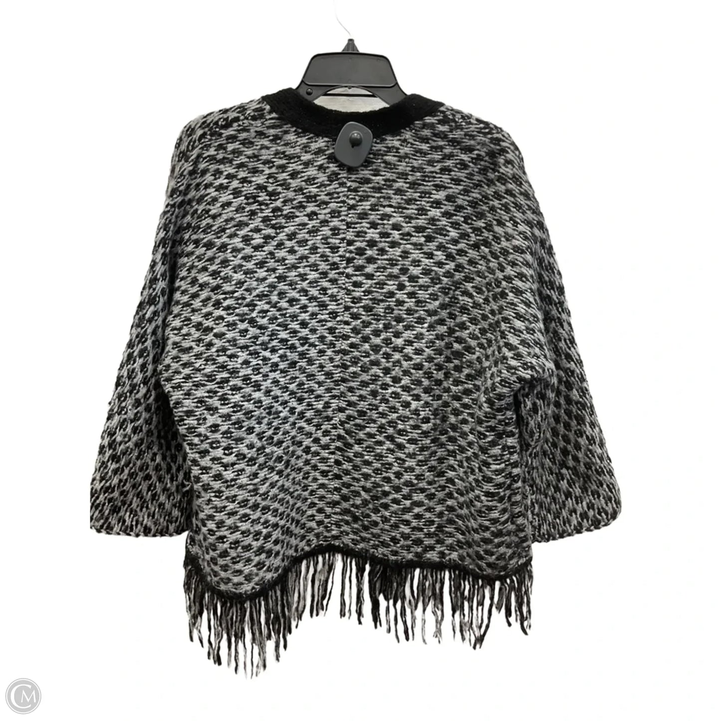Cardigan By Loft In Black & Grey, Size: M