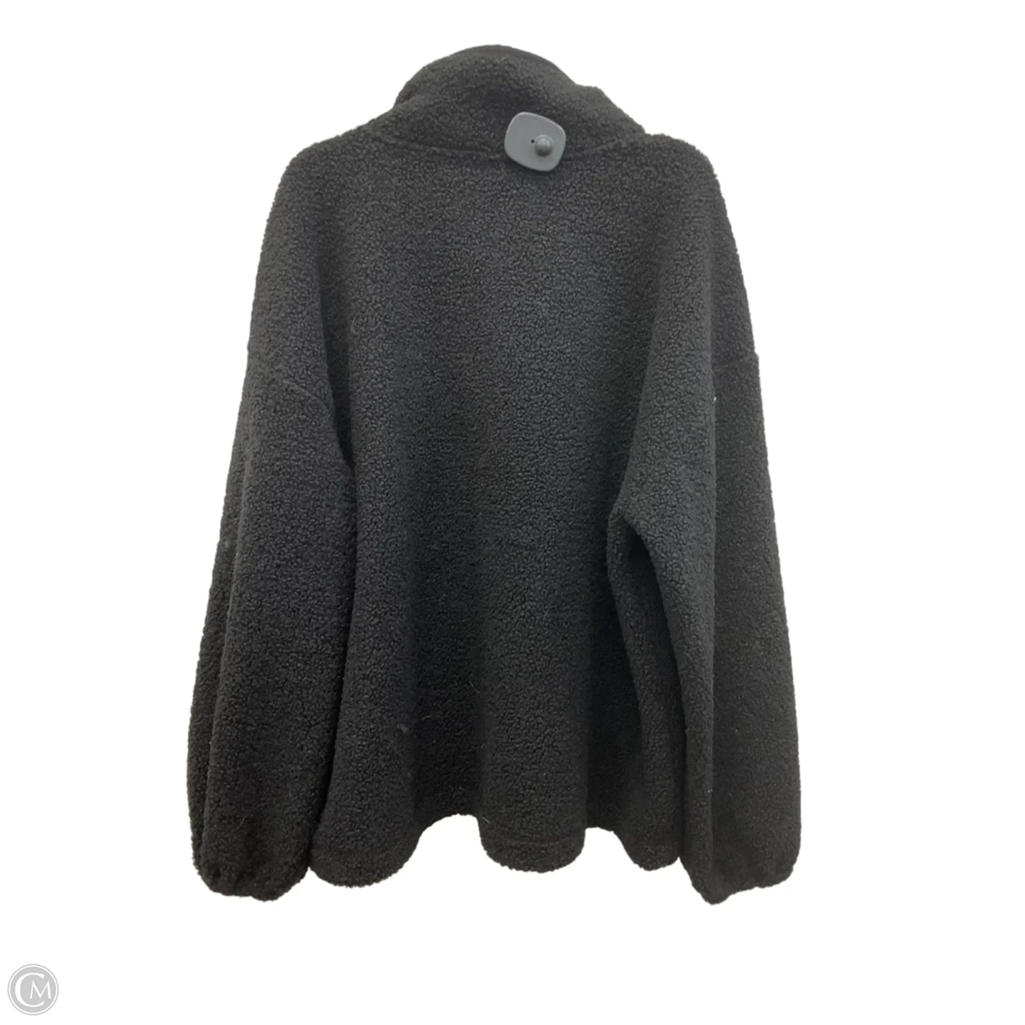Jacket Fleece By Loft In Black, Size: Xl