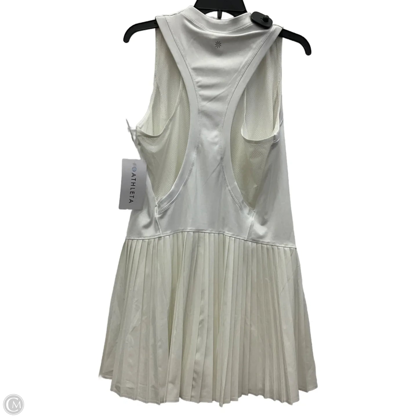 Athletic Dress By Athleta In White, Size: L