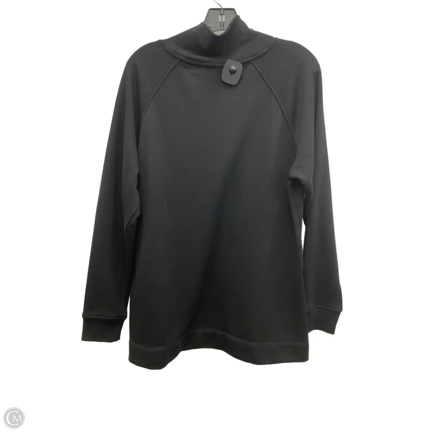 Top Long Sleeve By Workshop In Black, Size: L