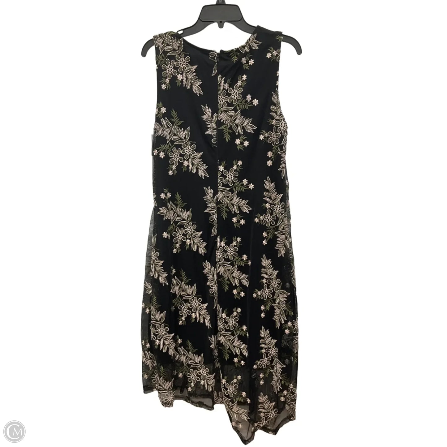 Dress Party Long By Alfani In Floral Print, Size: Xl
