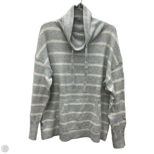 Top Long Sleeve By Loft In Striped Pattern, Size: L