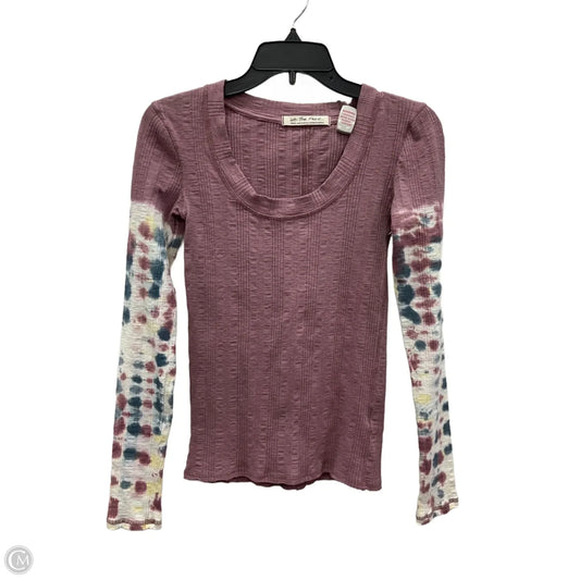 Top Long Sleeve By We The Free In Purple, Size: S