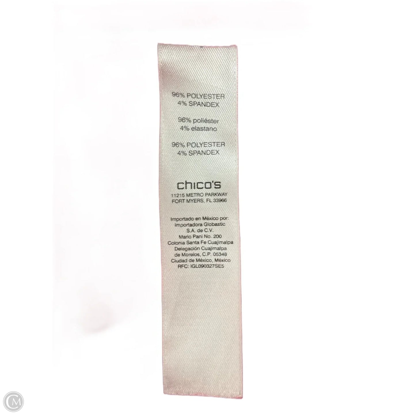 Tunic 3/4 Sleeve By Chicos In Red, Size: L