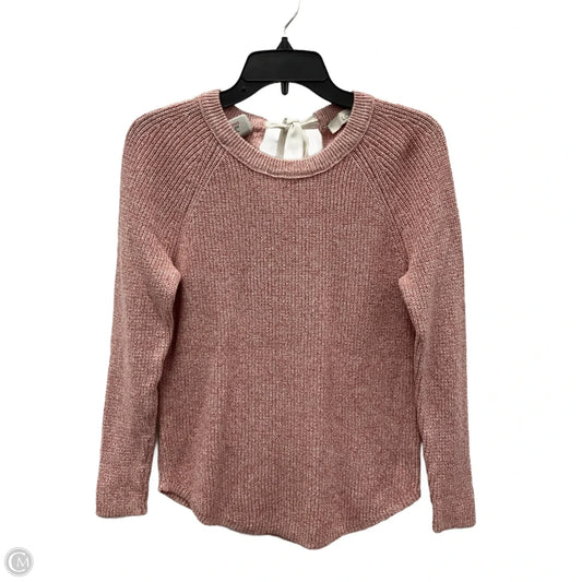 Sweater By Loft In Pink, Size: S