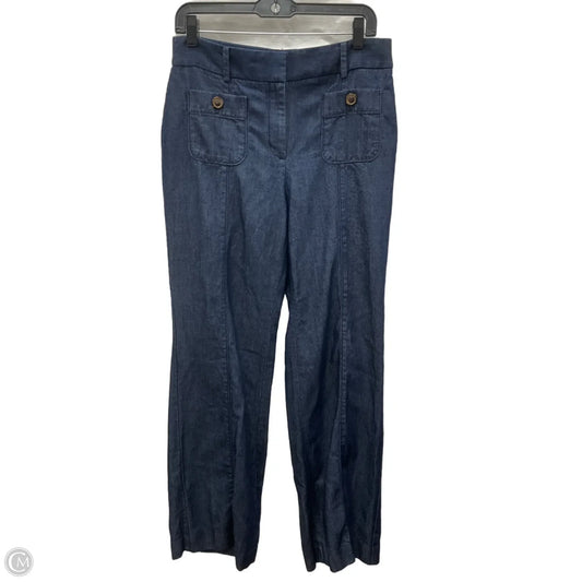 Jeans Straight By Talbots In Blue Denim, Size: 6