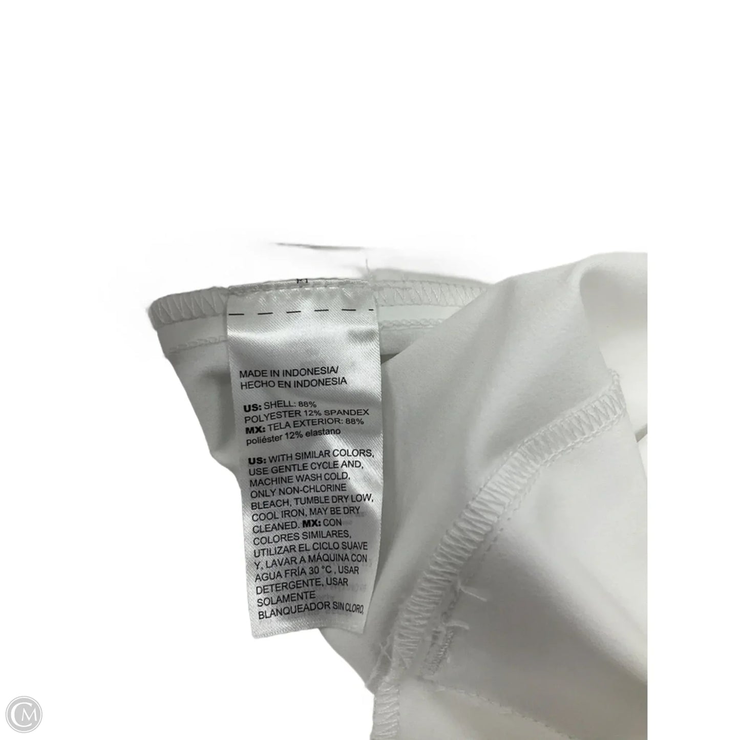 Athletic Pants By Chicos In White, Size: S