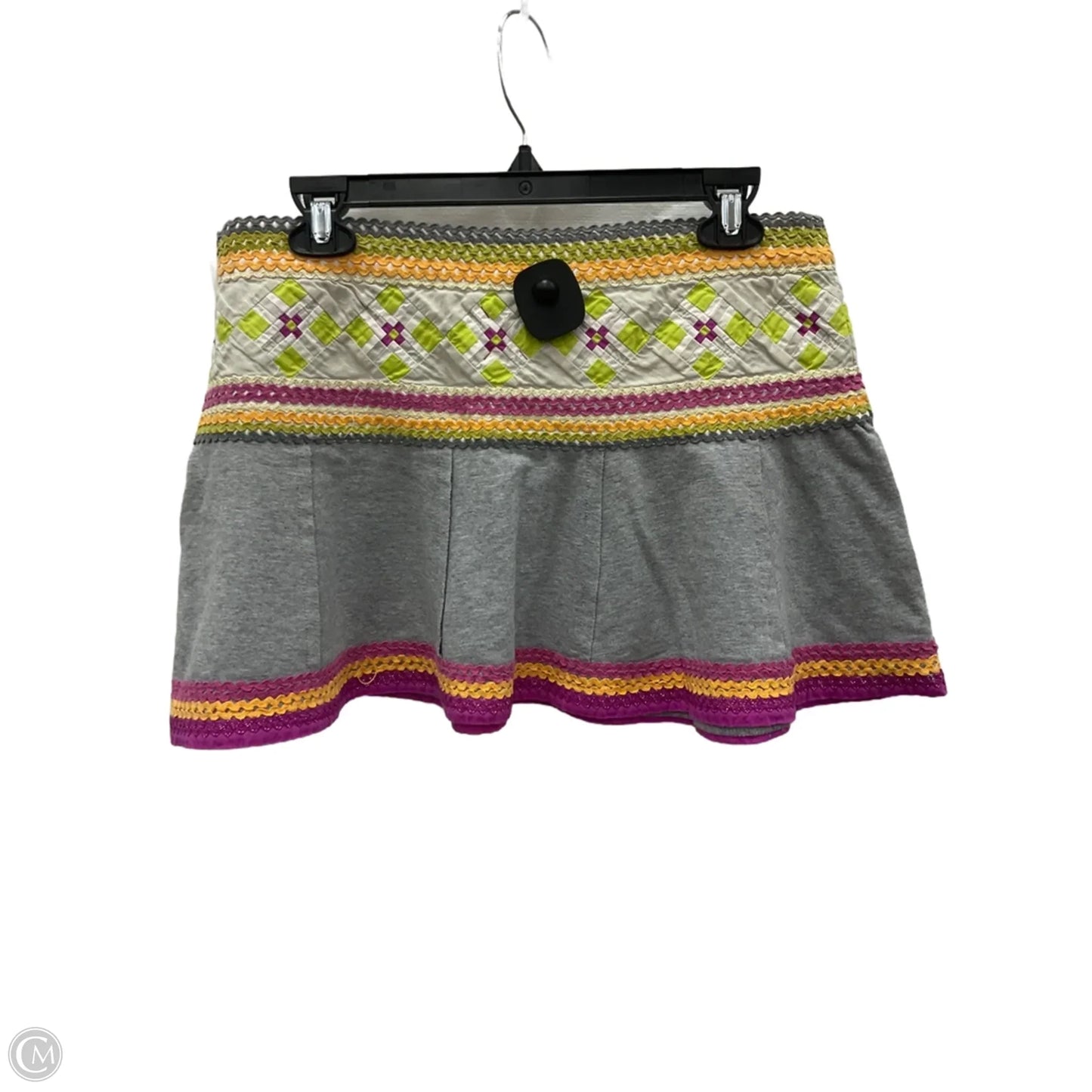 Skirt Mini & Short By Free People In Geometric Pattern, Size: 10