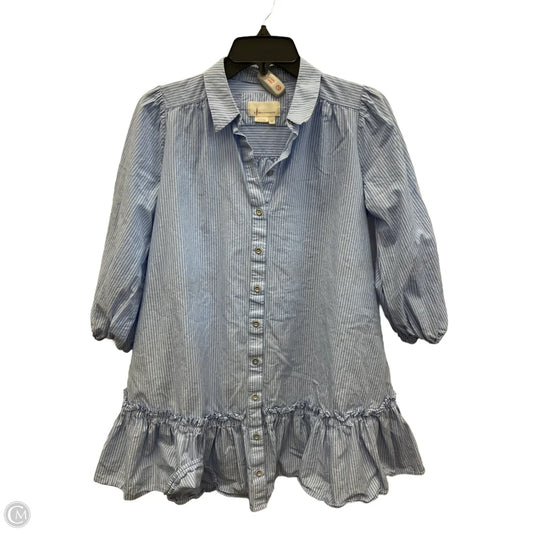 Top Long Sleeve By Anthropologie In Blue, Size: Xs