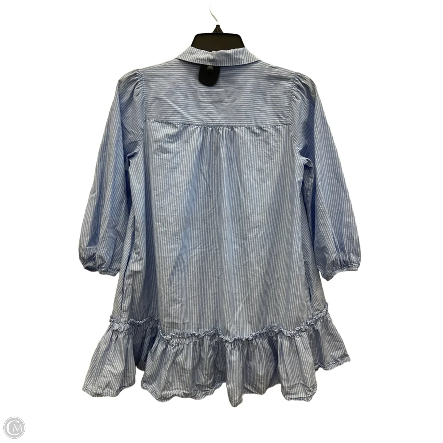 Top Long Sleeve By Anthropologie In Blue, Size: Xs
