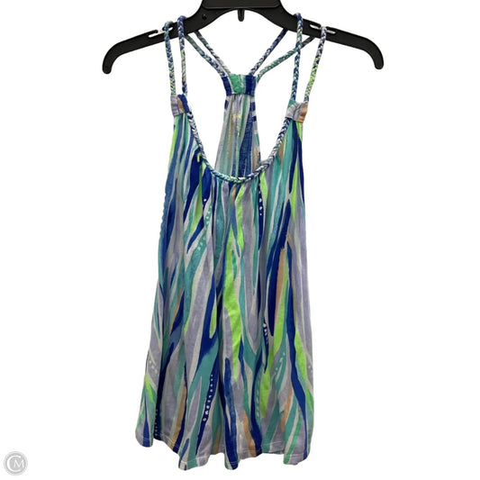 Top Sleeveless Designer By Lilly Pulitzer In Striped Pattern, Size: Xl
