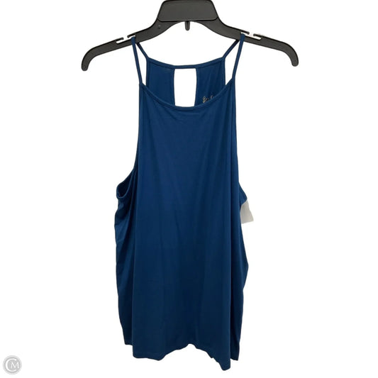 Top Sleeveless Designer By Lilly Pulitzer In Blue, Size: Xl