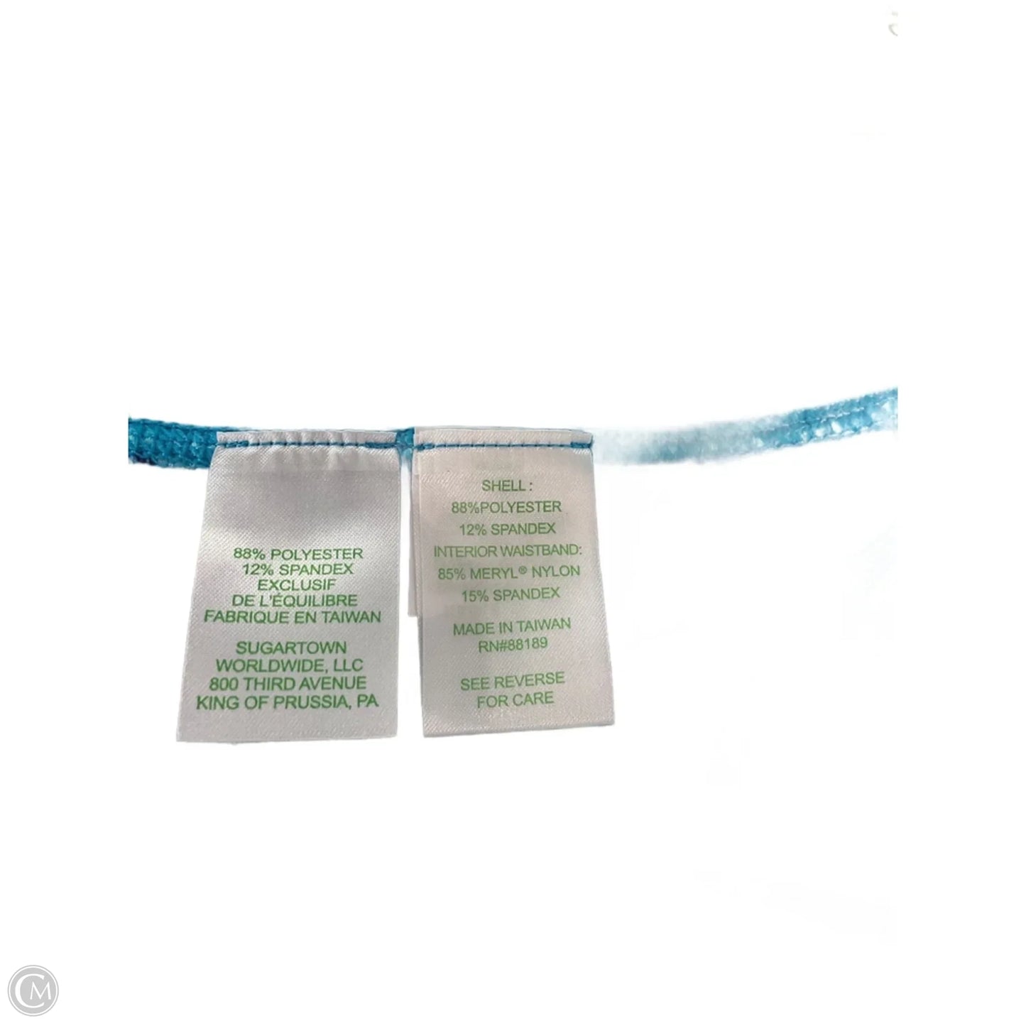 Pants Designer By Lilly Pulitzer In Blue & Pink, Size: Xl