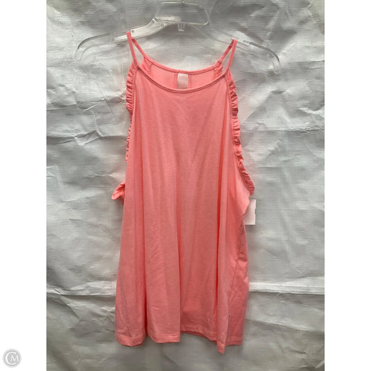 Top Sleeveless Designer By Lilly Pulitzer In Peach, Size: Xl