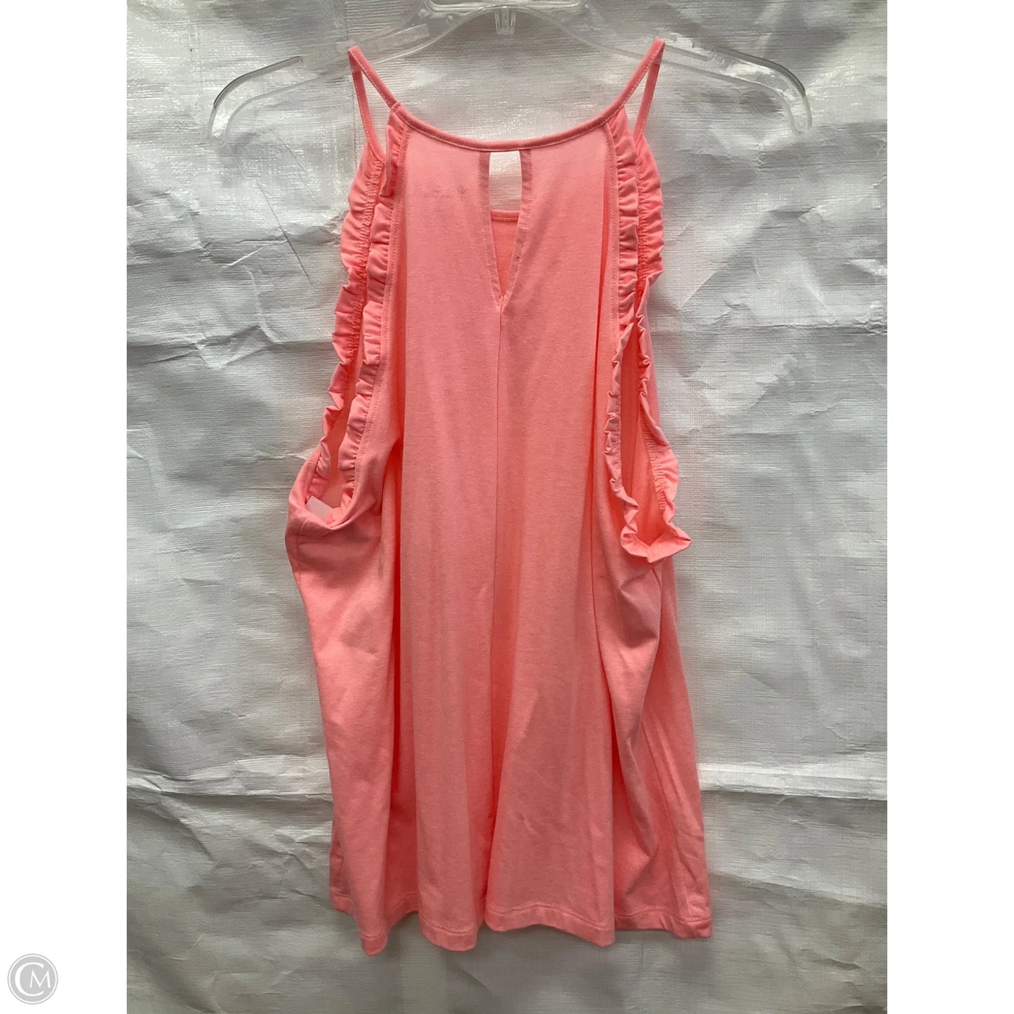 Top Sleeveless Designer By Lilly Pulitzer In Peach, Size: Xl