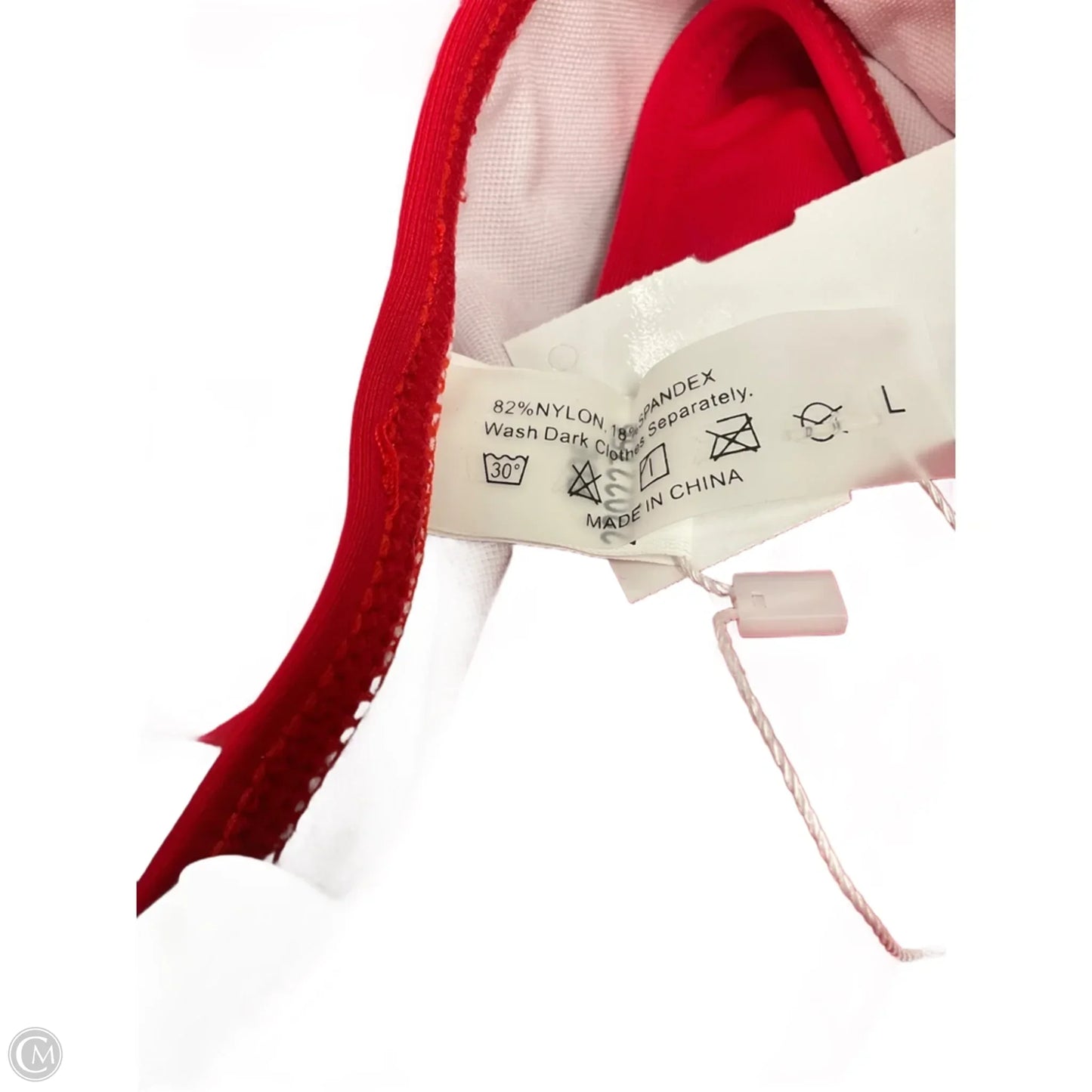 Swimsuit Bottom By Clothes Mentor In Red, Size: L