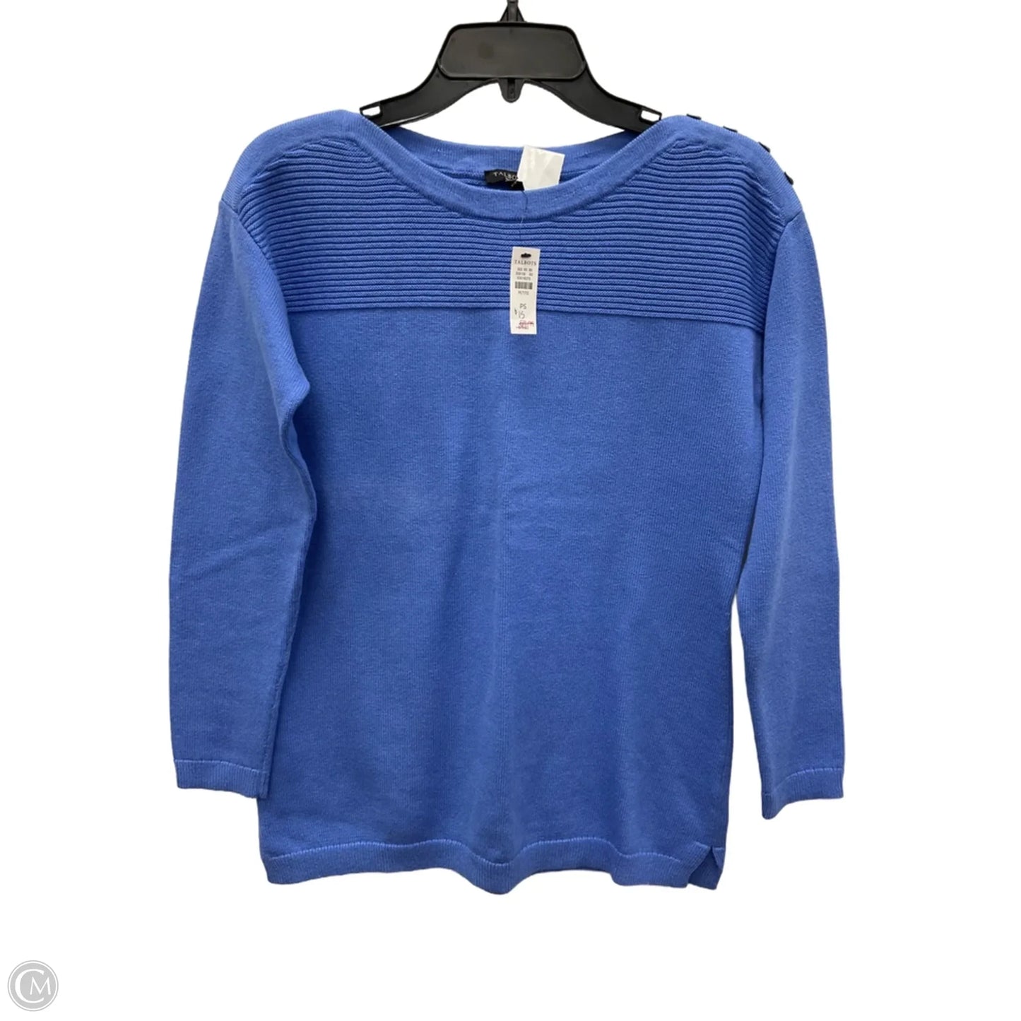 Top Long Sleeve By Talbots In Blue, Size: Sp