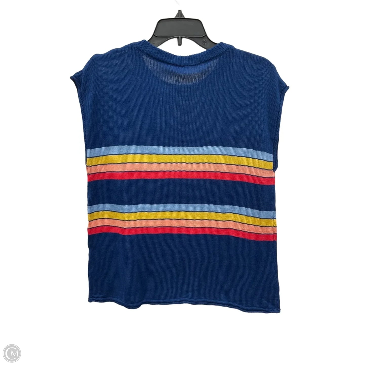 Top Sleeveless By Clothes Mentor In Blue, Size: M