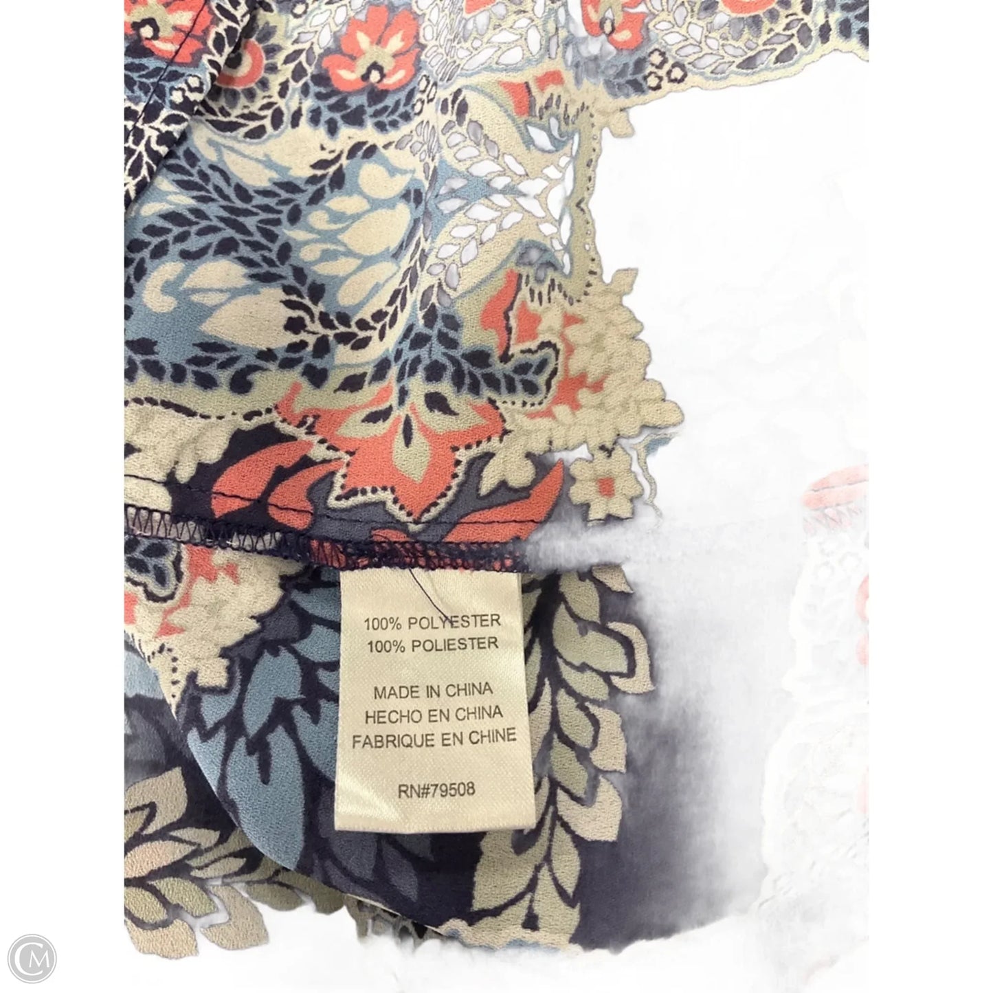 Top Sleeveless By Violet And Claire In Floral Print, Size: M