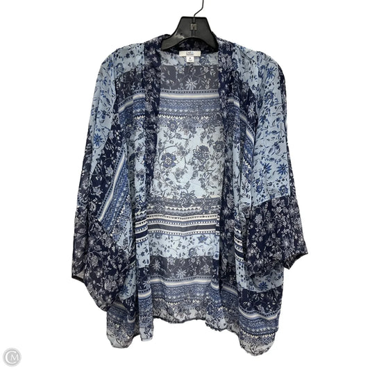 Shawl By Croft And Barrow In Floral Print, Size: M