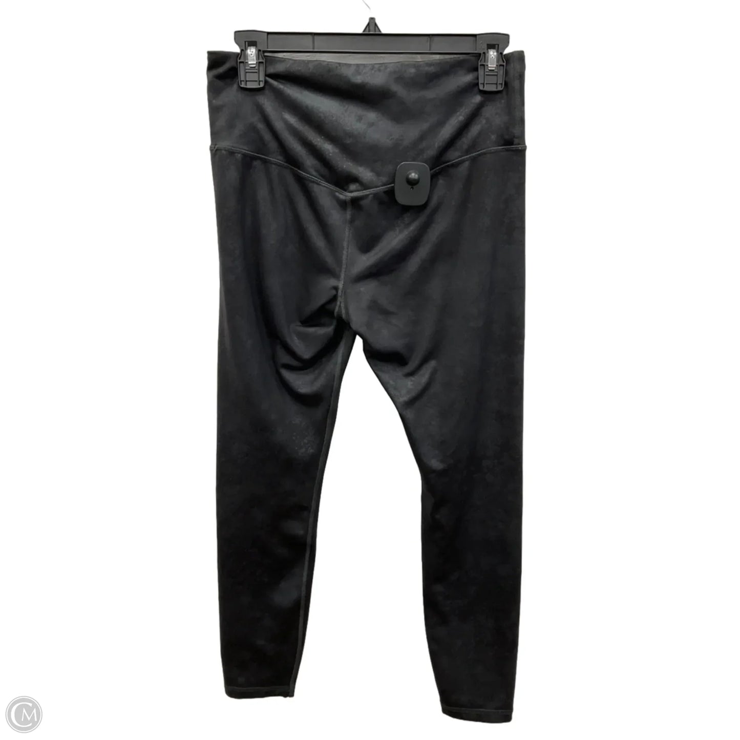 Athletic Leggings By Athleta In Black & Grey, Size: M