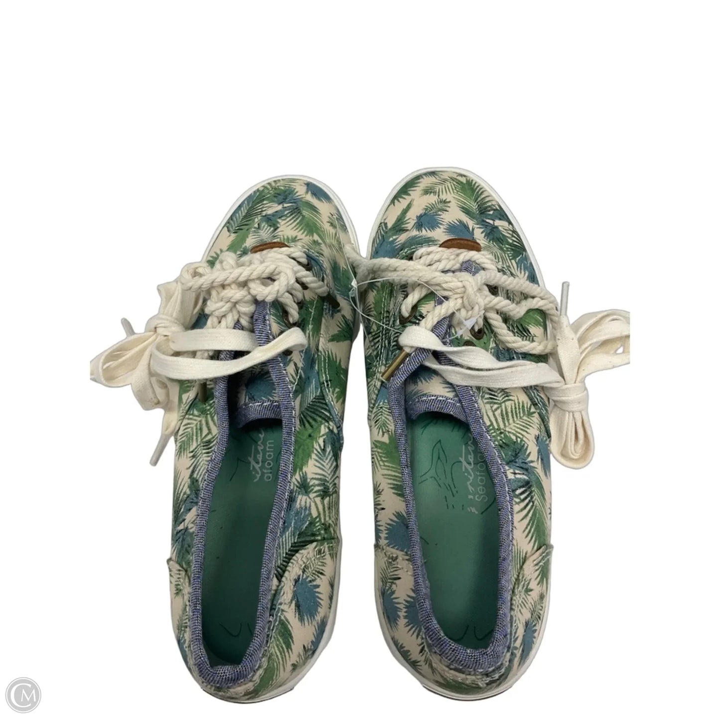 Shoes Sneakers By Clothes Mentor In Floral Print, Size: 8