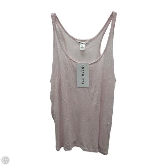 Athletic Tank Top By Athleta In Pink, Size: M