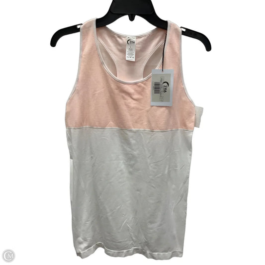 Athletic Tank Top By Zyia In White, Size: L