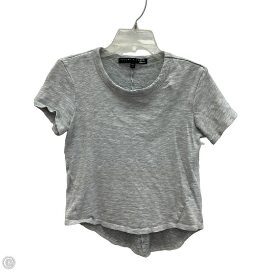 Top Short Sleeve By Veronica Beard In Grey, Size: Xs