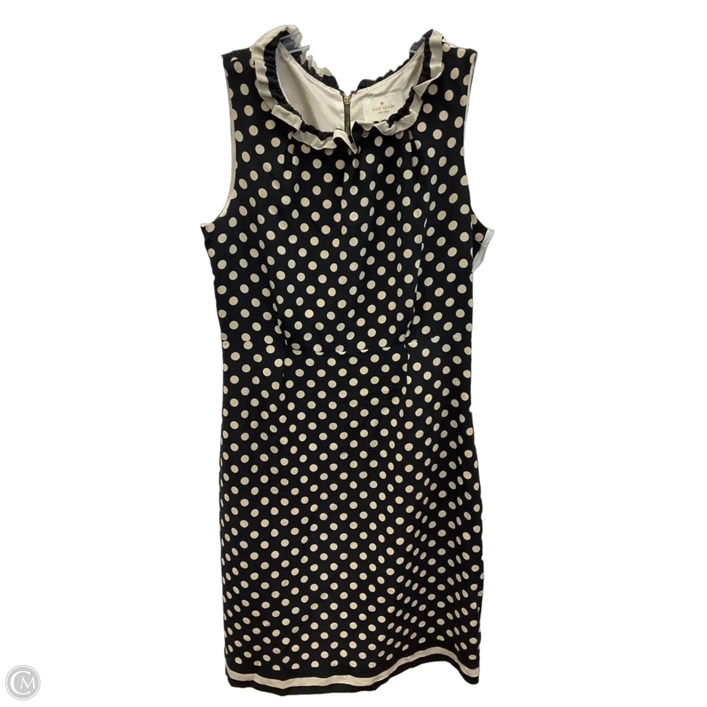 Dress Designer By Kate Spade In Polkadot Pattern, Size: M