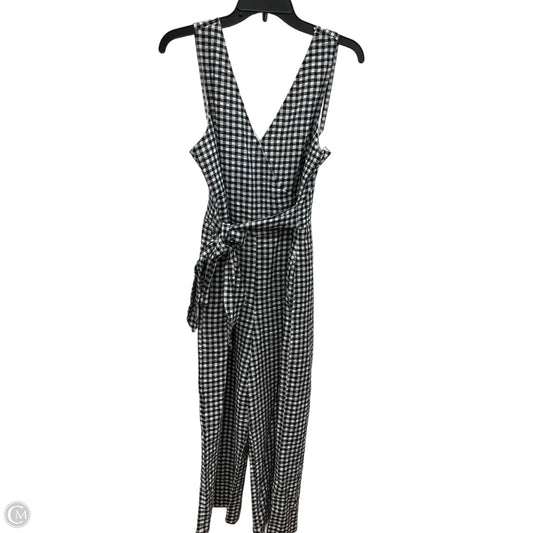 Jumpsuit By Banana Republic In Checkered Pattern, Size: S