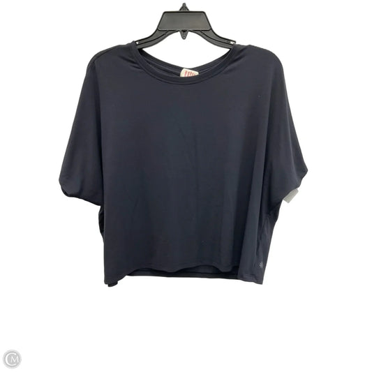 Top Short Sleeve By Athleta In Black, Size: M
