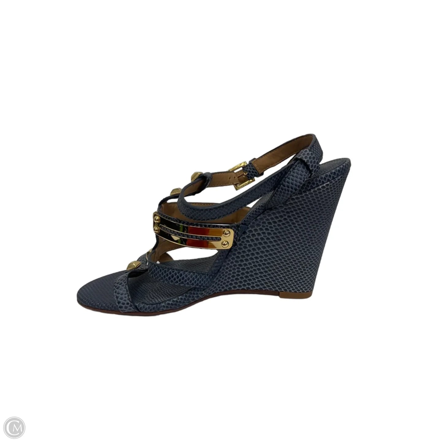 Shoes Designer By Tory Burch In Navy, Size: 6