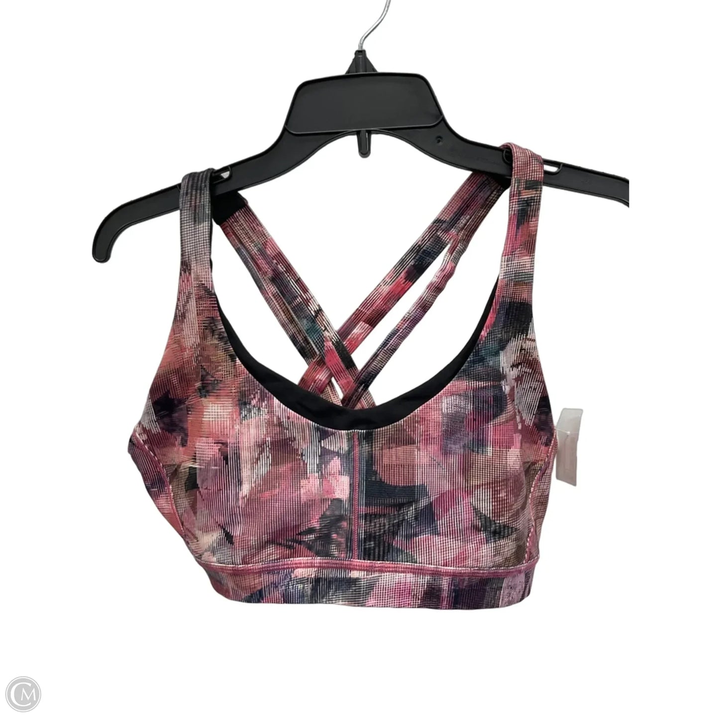Athletic Bra By Lululemon In Pink, Size: L